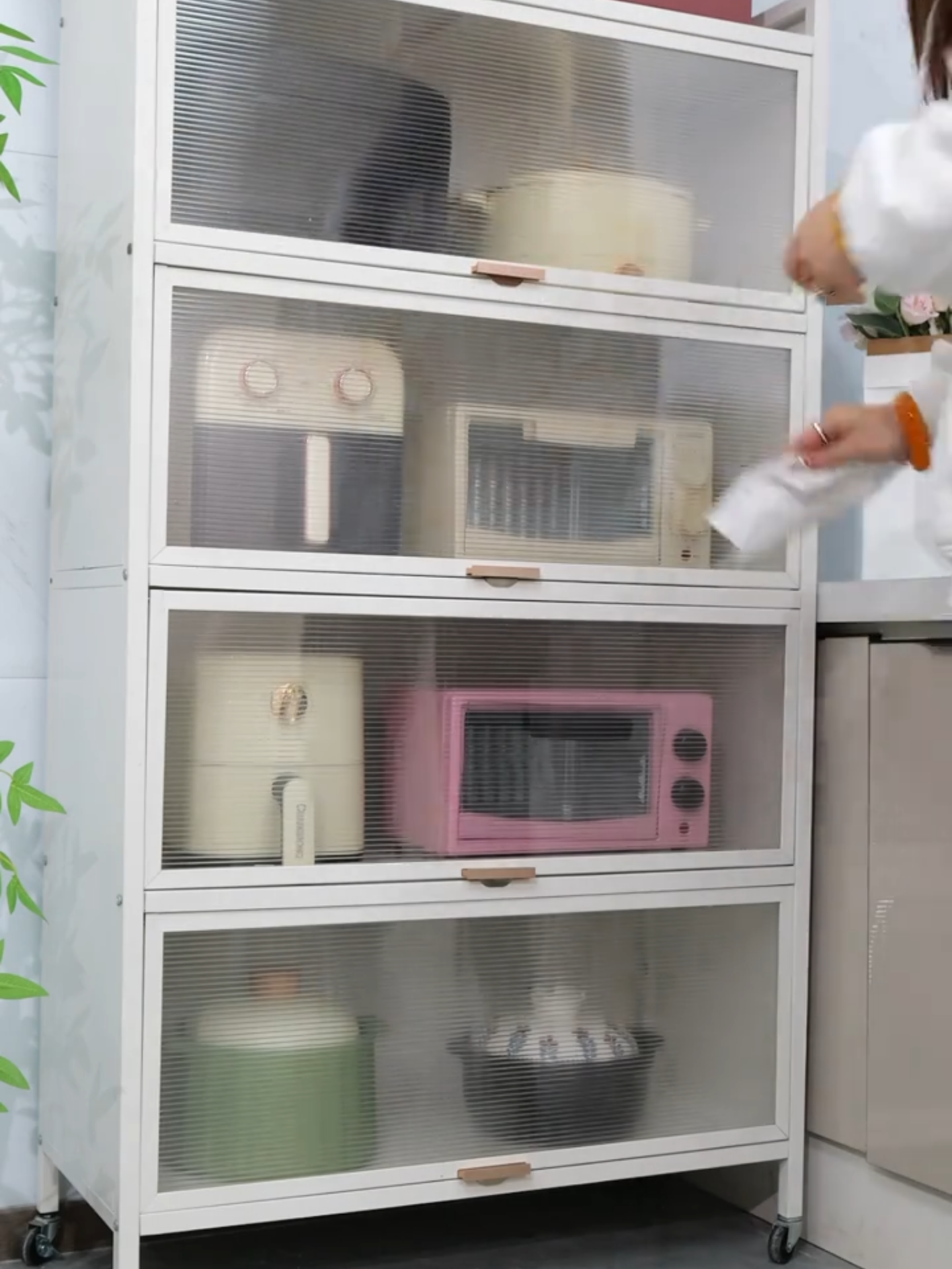 Kệ để đồ nắp đậy thông minh.#giadungtienich #dogiadungthongminh #kededodanang #kenhabepthongminh