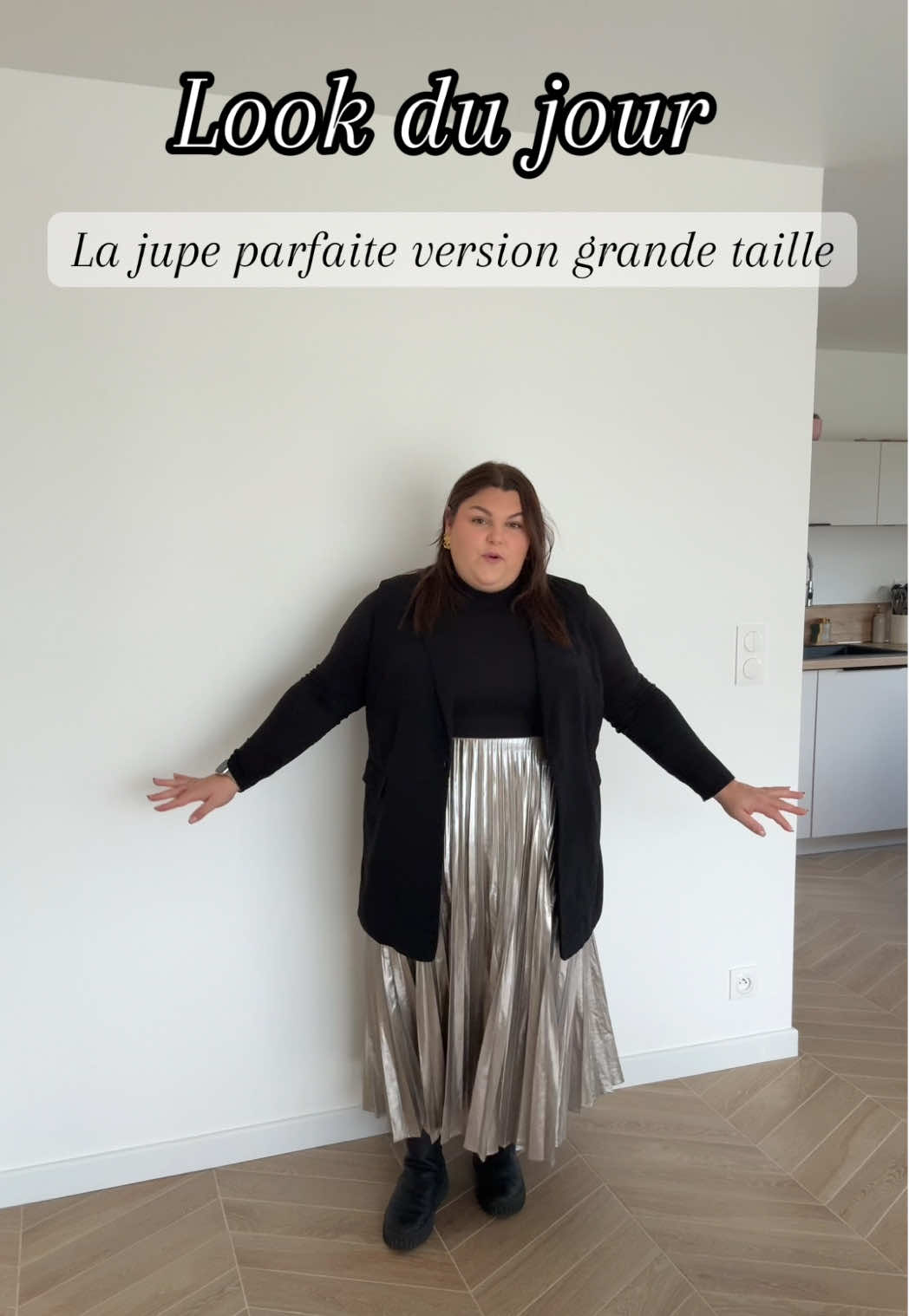 Look du joir | grande taille 🧸 #grandetaille #look #outfit #fyp #pourtoi 