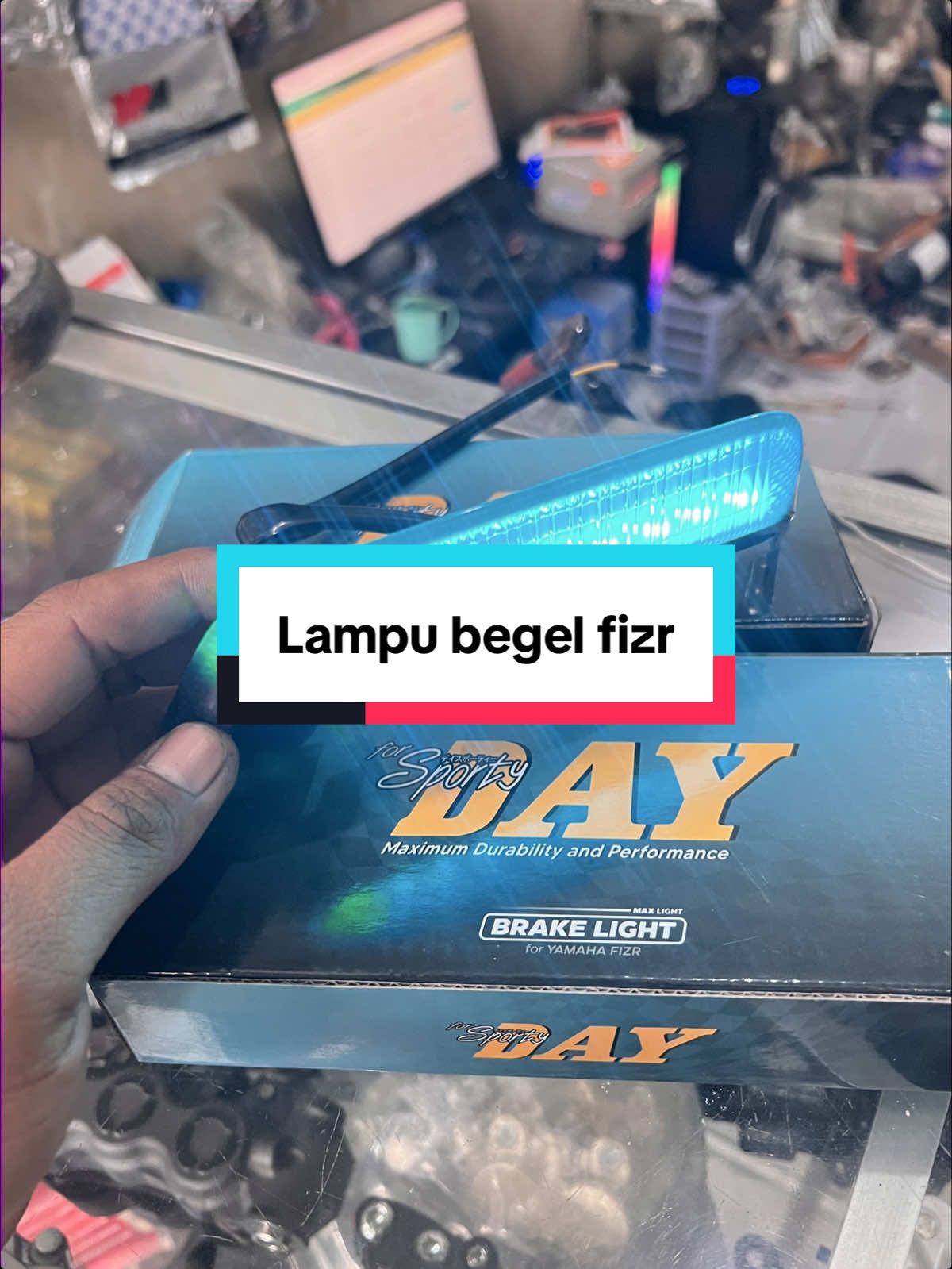 Lampu Stop RGB Belakang Begel FizR Lampu rem LED sabit Planger Behel FIZ R day #fizr #yamahafiz #YamahaFizR #yamahaindonesia  #twostroke 