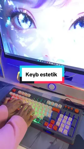 Keyb best seller K98😍🥰💕#keyboardasmr #fyp #keyboardgaming #paydaysale #estetik #promosale 