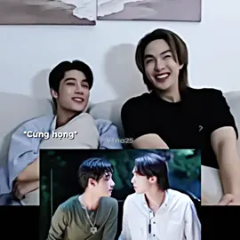 Đang hóng phim thì xem mấy chả reaction chx lm ăn gì mà đã ngại thế này òi :)) Mà 2 ổng cux dth vi ci eo ý kkk nhất là bé Ongsa xinh mà hay cười ( tự nhiên t thấy đổ cp shy này r á nha😝) #auongsa #thecursedlovetheseries  #aukittipon #ongsacelcius #boylovethailand 