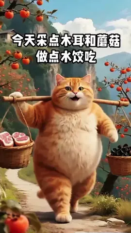 #cutecat #orangecat #cartoon 