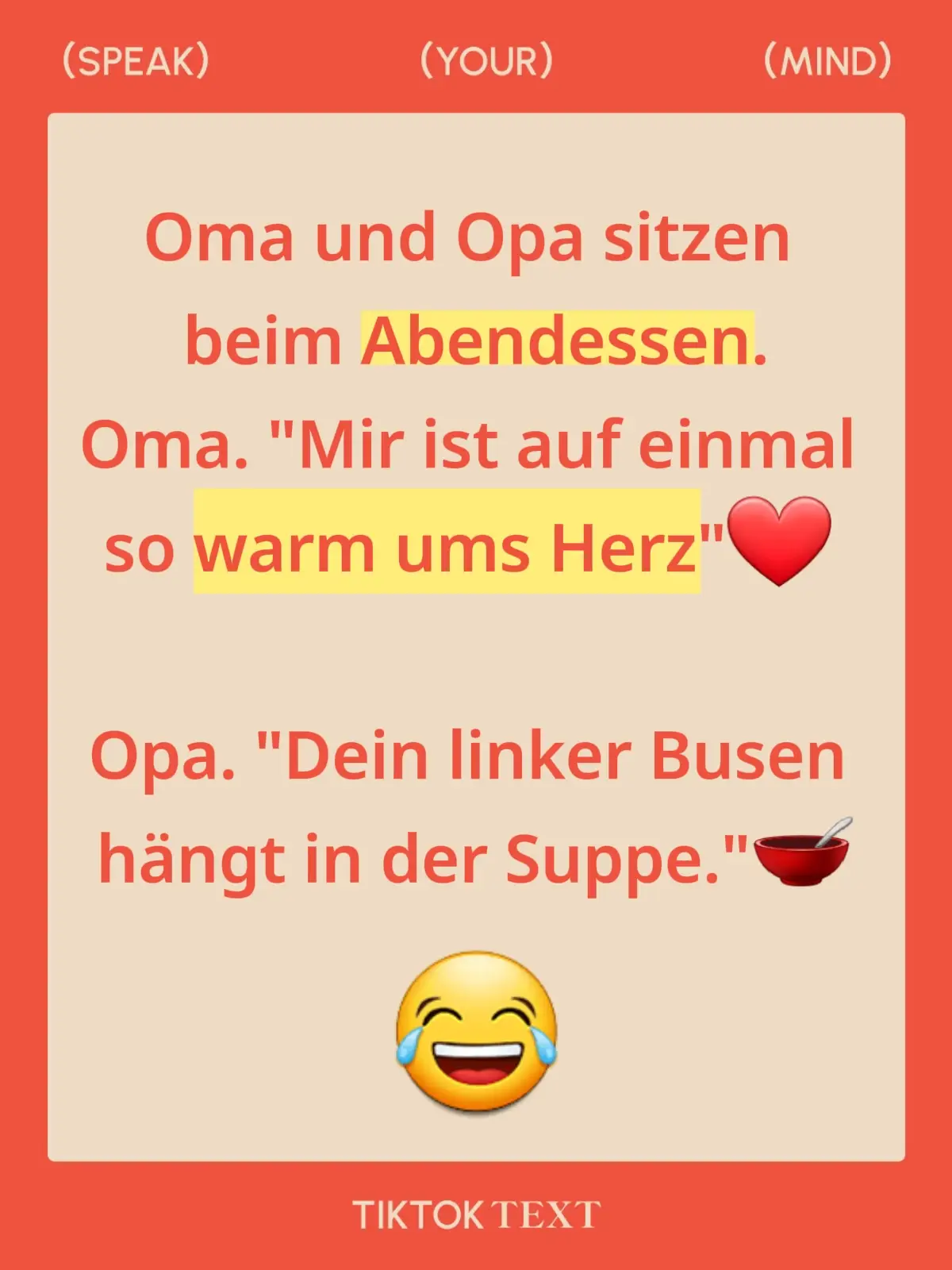 Bei Oma und Opa...