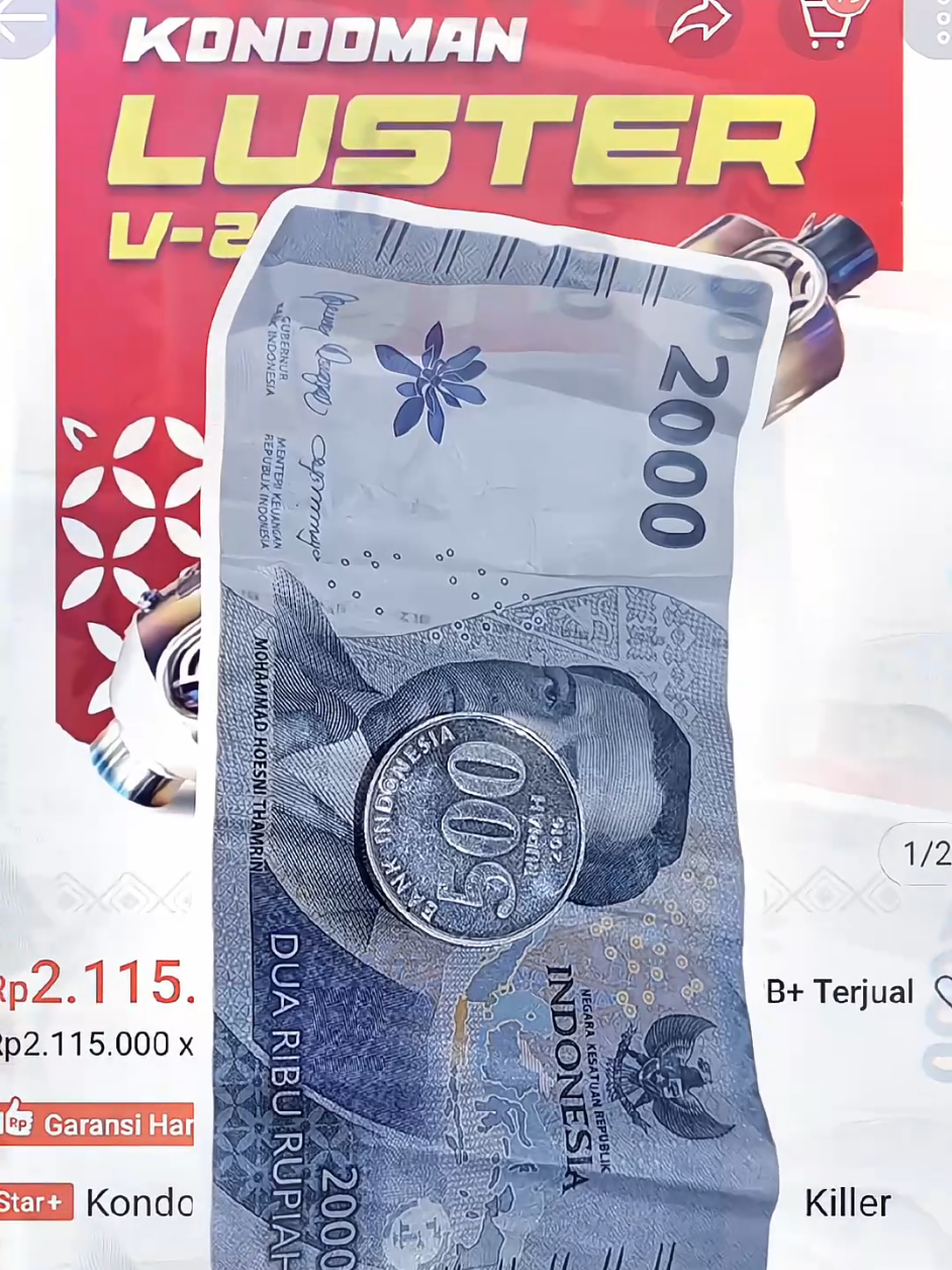 Masih dapet kembalian kan😭 #promomakangajian #fyp #knalpotarmlusterv2 #armlusterv2 #armexhaust 