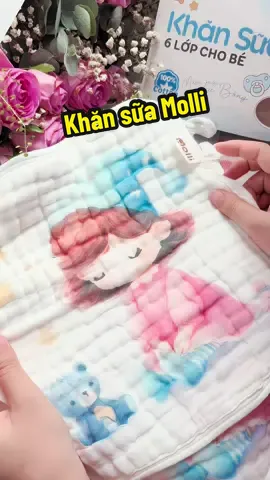 Khăn sữa xinh yêu thế cơ chứ ☺️ #mebimsua #mebau #khansuachobe #khansua #khansuamolli 