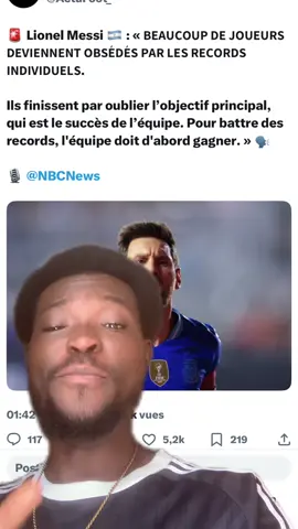 Les propos de Messi  #messi #goat🐐 #footballtiktok #soccertiktok 