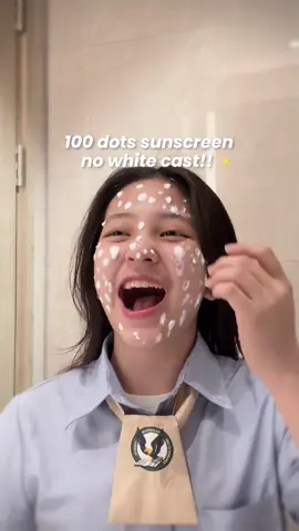 pake banyak pun no white cast 😌 #dailysunscreen #nowhitecast 