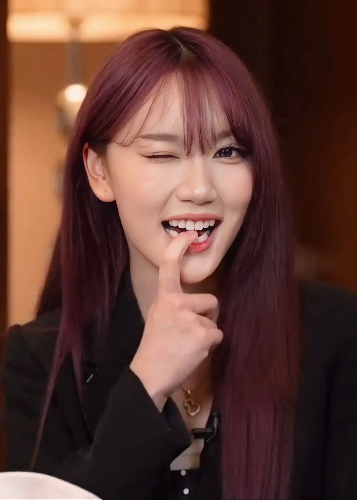 Tim Salty 💜🤏🏻  #marshajkt48 #marshalenathea #marshaoshi #maeng #jkt48 