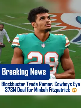Cowboys’ defense ranks 31st vs. the pass — and a $73M All-Pro could fix it. #NFLNews #FootballNews #DallasCowboys #MinkahFitzpatrick 