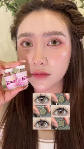 #Monabrown #Mona #พิกัดคอนแทคเลนส์ @Mona.lens ✨ 