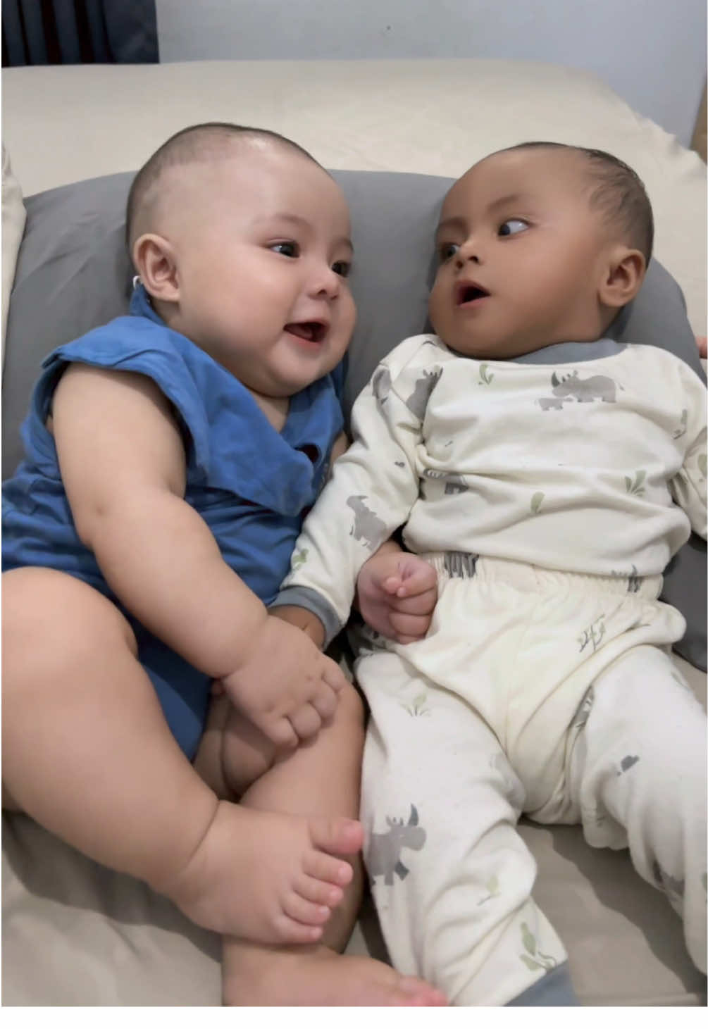 Nael ketemu temen beda 14hari🤏🏻🥰 #masyaallahtabarakkallah #allahummabarik 