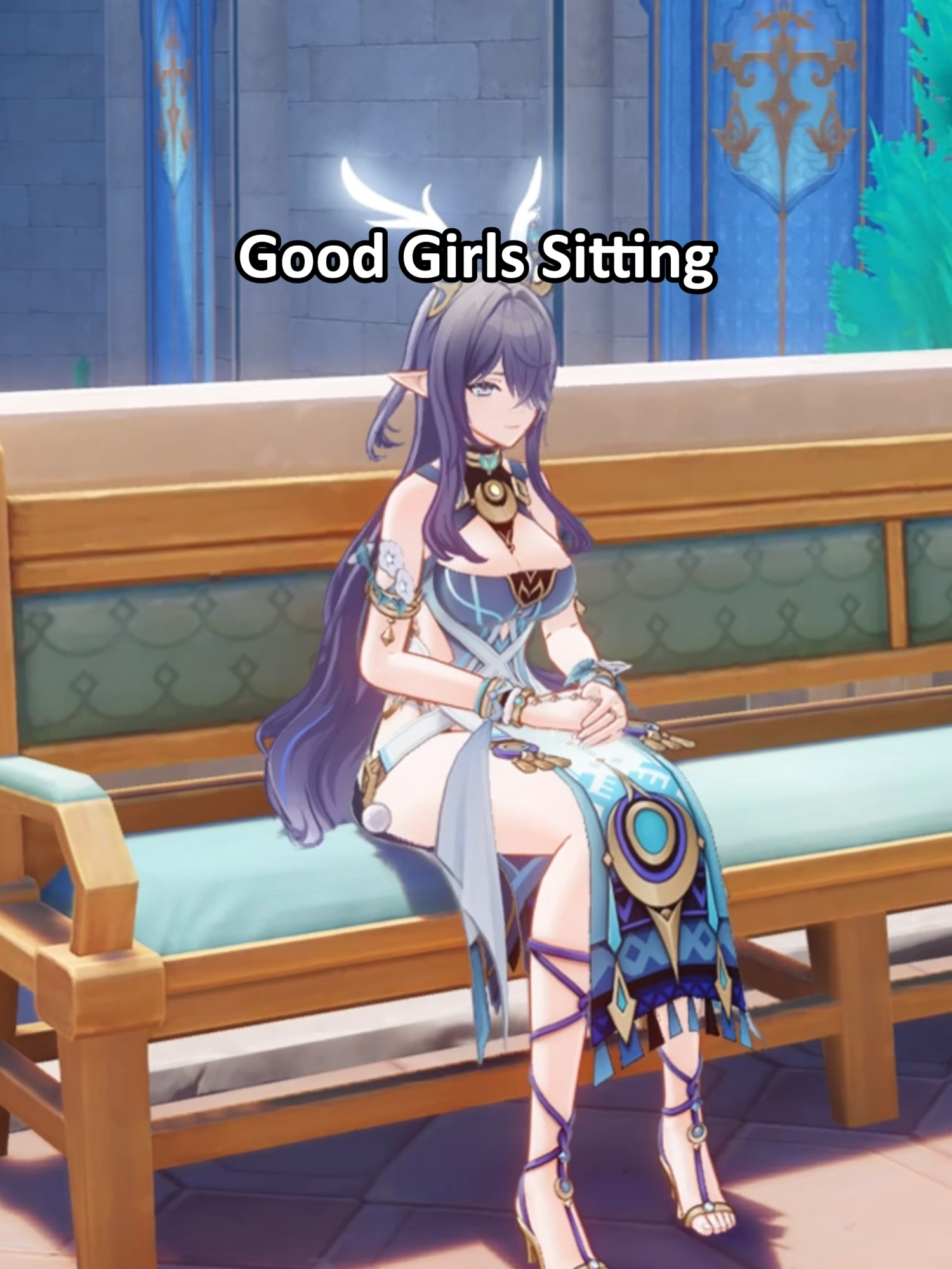 Good Girls Sitting vs....☠#genshinjerry #genshin #genshinlore #genshinfanart #fyp