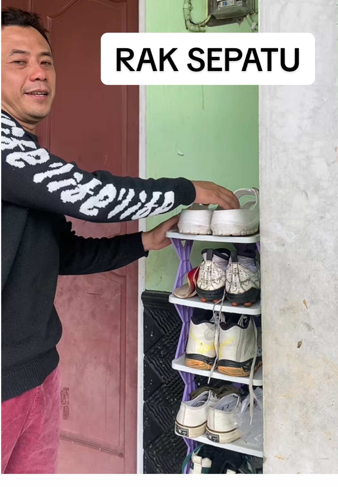 Rak sepatu 8 susun #raksusun 