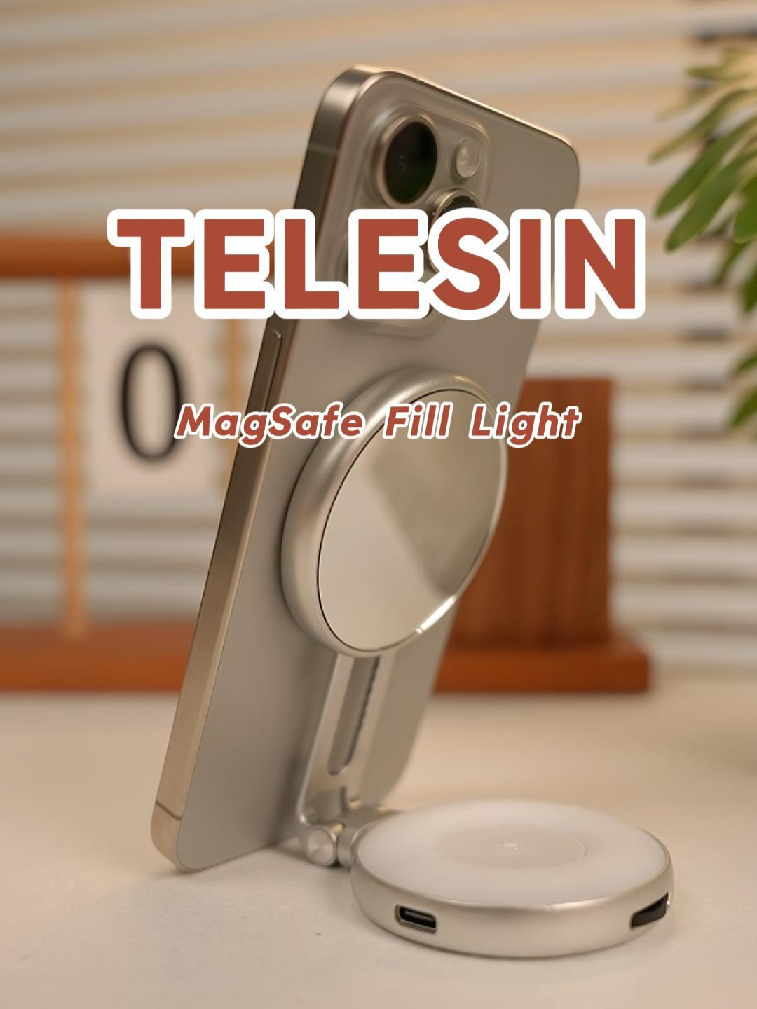 No more bad lighting EVER — it’s literally studio light in your pocket 💕📸 #selfielight #compactlight #magsafe #lighting #gadget #fyp #viral #trending #selfielight #backcamera #mirrorforbackcamera #tiktokshopmademebuyit #photography #light #selfie #filllight #shooting #ringlight #contentcreatortools #Vlog #phoneaccessories #magneticlight #contentcreator #telesin #TikTokShopBlackFriday  #TikTokShopCyberMonday