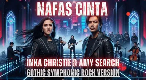 Cover TerEpik & Megah 🎵 Nafas Cinta 🔥 Nuansa Gothic Symphonic Rock _ Inka Christie & Amy Search