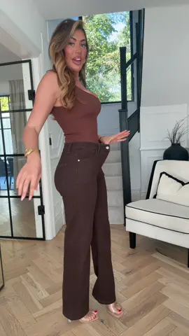My favourite stretchy jeans now come in this brown colour 😍 👖 #fyp 