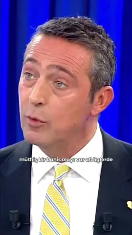 Tarih 05.01.2024  gösteriyordu başkanımız Ali Koç bunları söylediğinde...