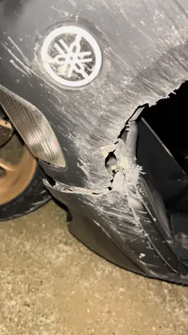 hancur💔  #nmaxi #blackski 