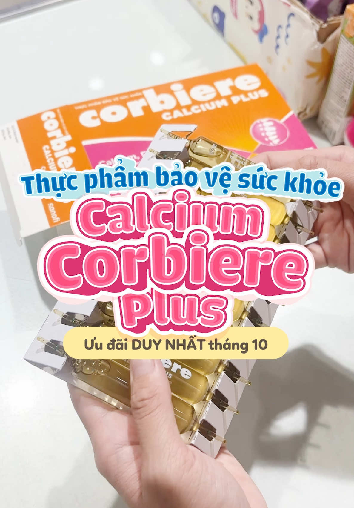 Corbiere bổ sung canxi cho người lớn và trẻ nhỏ #LoveConCung #ConCung #corbiere 