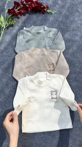 Áo giữ nhiệt chất tăm lông thỏ Hàn cho bé #xuhuong #aogiunhietchobe 