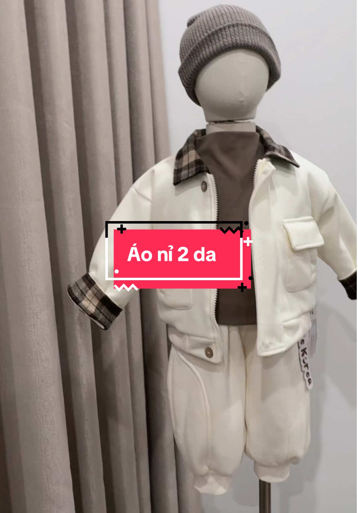 Áo nỉ 2 da sale nốt vài deal cuối#o #aokhoacchobe 
