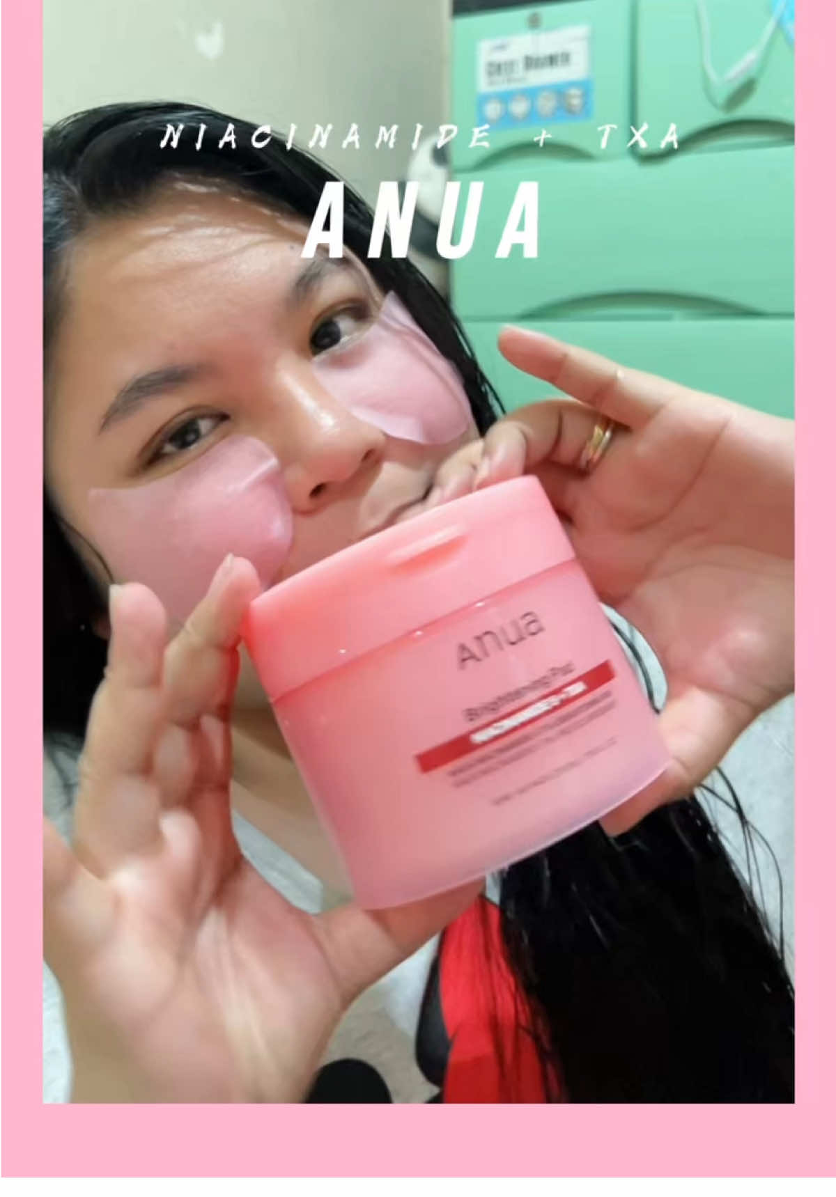 Para sa mga laging puyat! Need nyo tong @anua_global NIACINAMIDE + TXA BRIGHTENING PAD ✨💝 #niacinamide #undereye #anuabrighteningpadreview #anuabrighteningpad 