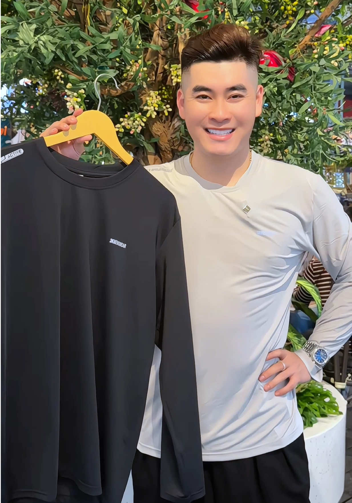 [Combo 2] Áo thun dài tay, áo giữ nhiệt mùa lạnh. #aothundaitaynam #aothungiunhiet 