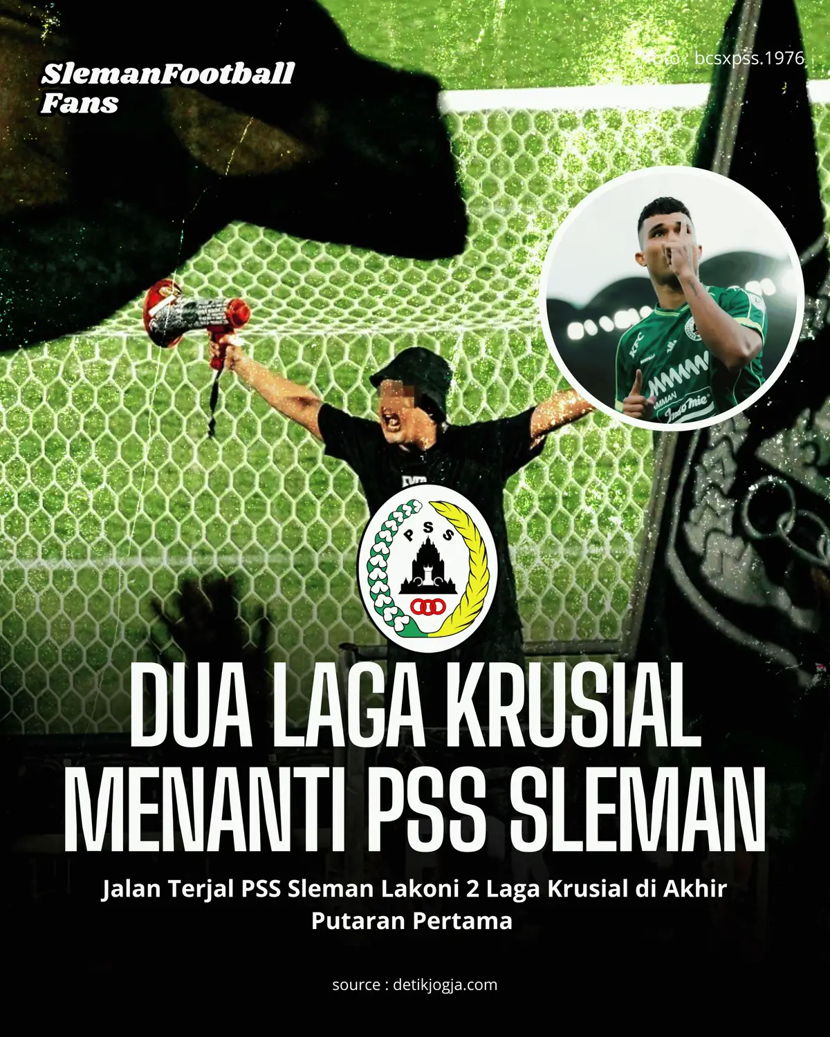 PSS Sleman akan menutup putaran pertama Championship 2025/2026 dengan melakoni dua laga berat. Super Elja akan menghadapi tim kuat Persipura Jayapura dan Barito Putera. Pelatih PSS, Ansyari Lubis mengatakan tak ingin kecolongan lagi di dua laga krusial nanti untuk menjaga posisi puncak klasemen Grup B di akhir putaran pertama. “Saya kira nggak ada tim medioker ya. Tapi memang kita akui, dua pertandingan terakhir ini kita menghadapi tim-tim yang punya sejarah sepak bola yang cukup panjang,” ujar Ansyari kepada wartawan, Senin (27/10/2025). Pada laga terdekat, PSS bakal menjamu Persipura Jayapura pada Sabtu (1/11). Tuan rumah wajib mewaspadai Persipura yang punya catatan dua kemenangan beruntun. Ansyari pun mempersiapkan tim dengan maksimal. Mengingat perolehan poin PSS rawan tergeser jika mereka kembali kecolongan di dua laga terakhir putaran pertama. “Pertandingan ini bisa membuat peta klasemen menjadi lebih menarik. Jadi kita harus kuat dan segera evaluasi. Dua pertandingan ini kita jangan sampai kehilangan poin,” tegasnya. Sementara itu, setelah menghadapi Persipura, PSS dijadwalkan bertandang ke kandang Barito Putera di laga pamungkas putaran pertama. Laga tersebut bakal digelar pada Sabtu (8/11) mendatang. (DetikJogja.com) #brigatacurvasud #bcsxpss #psssleman #slemanfans #slemania   