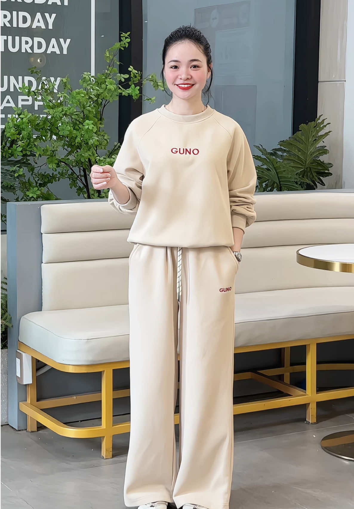 Set bộ nỉ Guno #nguyetmun #thoitrangnu #setbonu #guno 