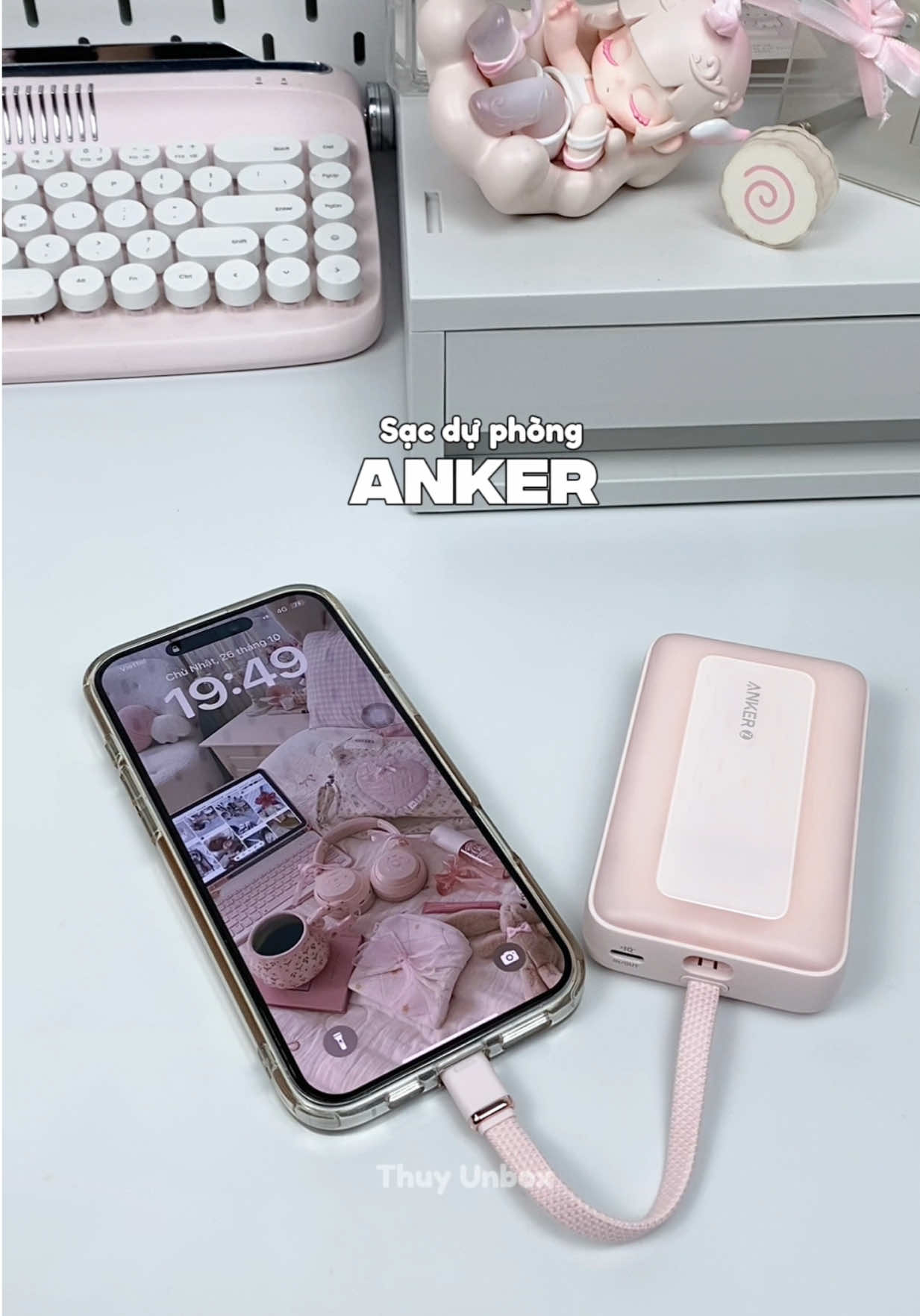 Sạc dự phòng Anker siu xịn #anker #sacduphong 