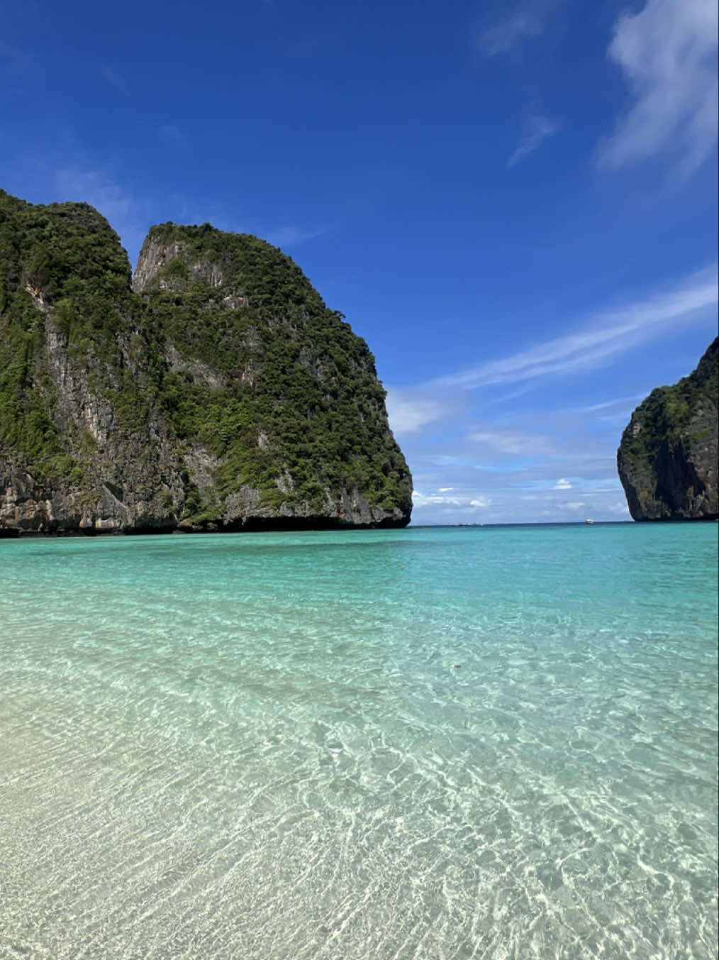 Maya Bay dans mon cœur 🤍 #mayabay #phiphiisland #phiphiislands #kohphiphi #beautifulbeach 