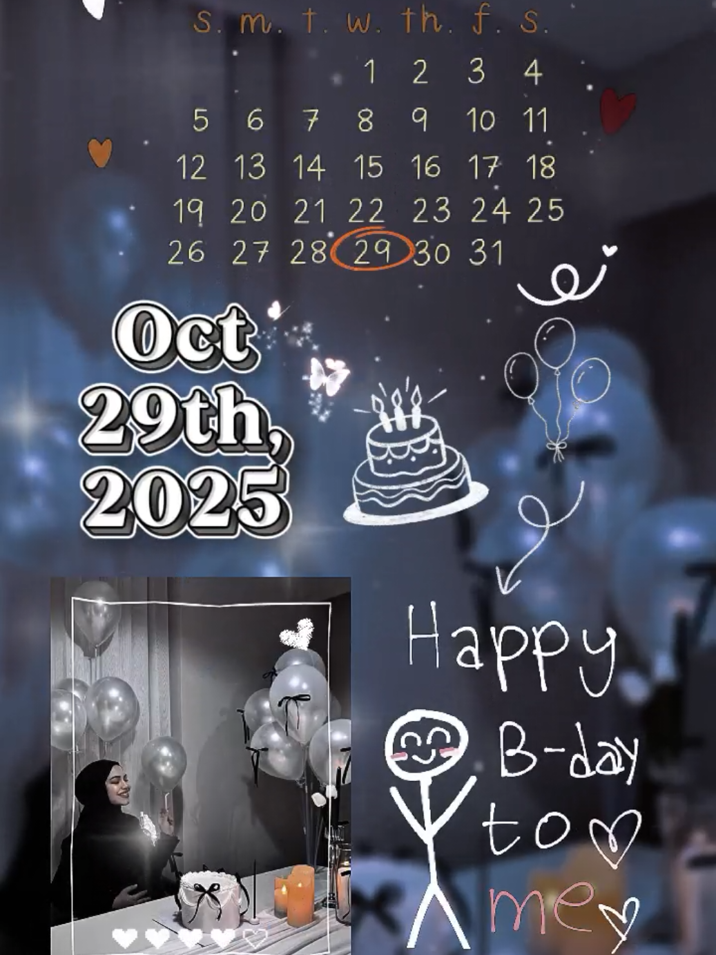 Birthday 29 October 🎉✨🎂 