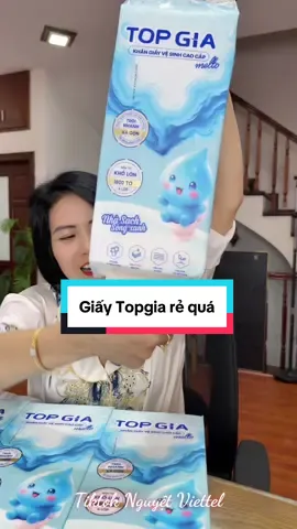 Giấy rút Topgia #nguyetviettel #tiktokshop #xuhuong #giaytopgia #giaytreotuong 