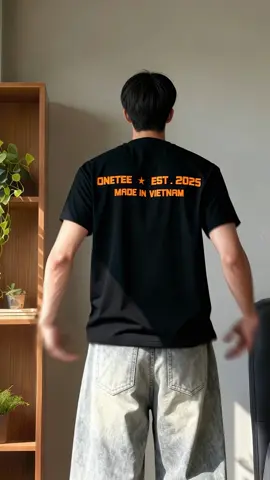 Lên áo thun nhà one tee cho anh em #aothun #onetee #phodonam 