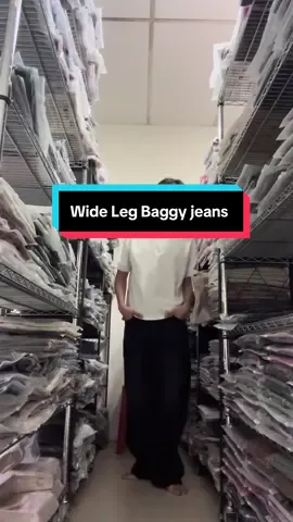 Wide leg baggy jeans 😍 #baggyjeans #widelegpants #widelegjeans #jeans 