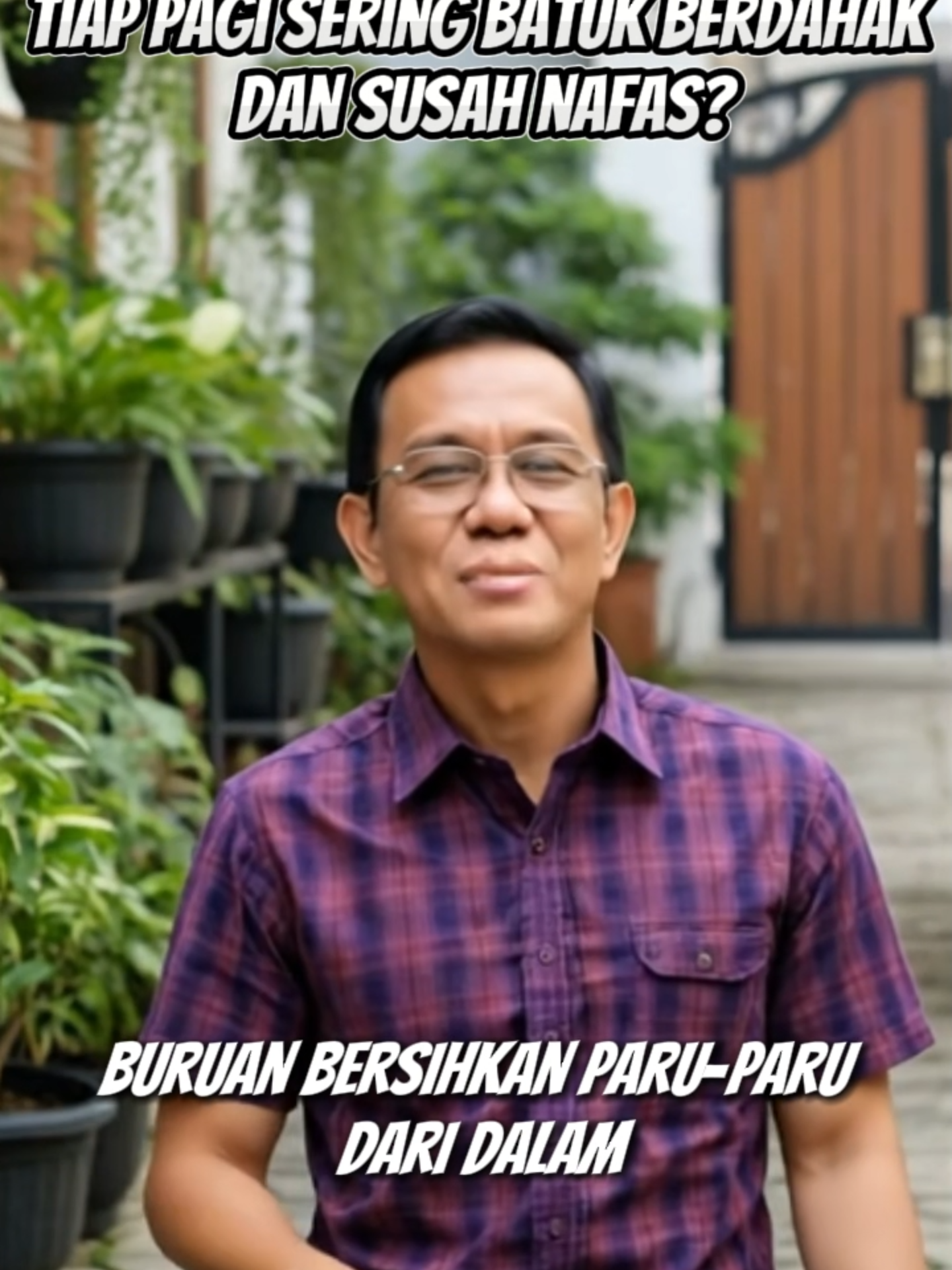 Tiap pagi sering batuk berdahak dan susah nafas? #batuk #batukberdahak #batukmenahun #gurah #gurahherbal