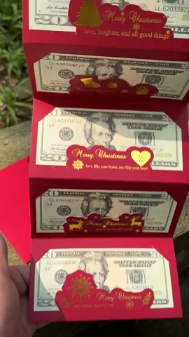 This Christmas, I wanted to give my kids something different#cashenvelopes #christmasgifts #moneyclip ##TikTokShopBlackFriday#christmasmoney