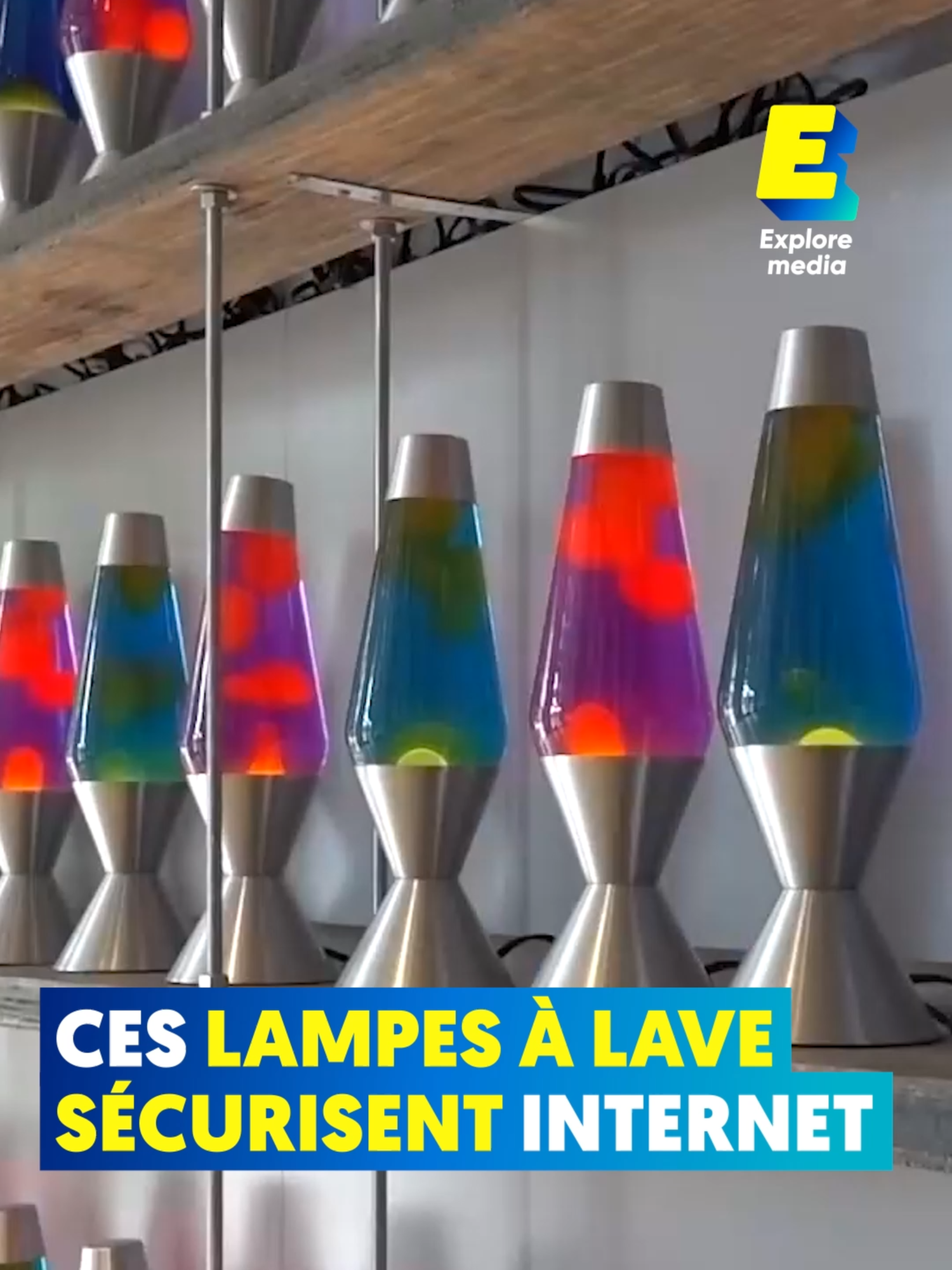 Ces lampes à lave sécurisent Internet 🛜 #apprendresurtiktok #LearnOnTikTok #innovation #internet #sécurité