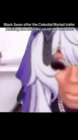 #blackswan || We need to put some respect on queenswan for doing us a favor 😭‼️  She might have bad arcana stacks but her lore relevancy is up the ROOF, love that for her #HonkaiStarRail #hsr #fyp 