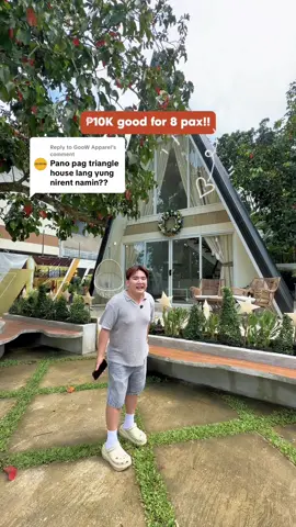 Replying to @GooW Apparel Casa GooW Price Rate and Inclusion (Triangle House) (Triangle House + Barkada Room) 📍Indang, Cavite 