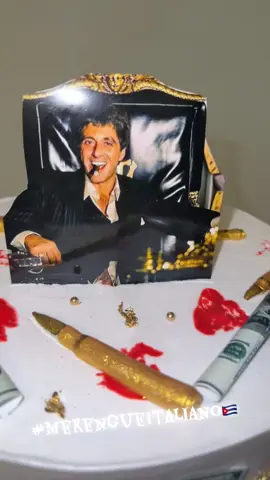 #scarface #cake #merengueitaliano #capecoralflorida #viral 