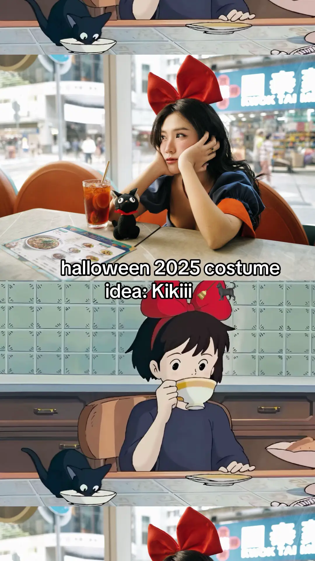 Kikiiiii 🐈‍⬛🧹🧙‍♀️ #LylychuuInHongKong #kikideliveryservice 