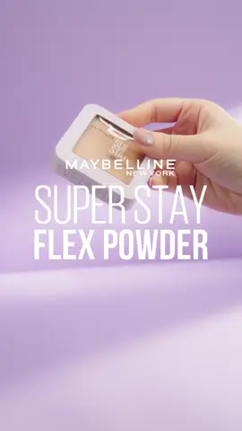 Cakey? Never. Heavy? Couldn’t be. Super Stay Flex Powder gives you a smooth, natural matte finish that stays in place and feels like nothing on your skin. Available now for ₱699 on TikTok Shop! #MaybellinePH #mnysocialcrew #superstayflexph
