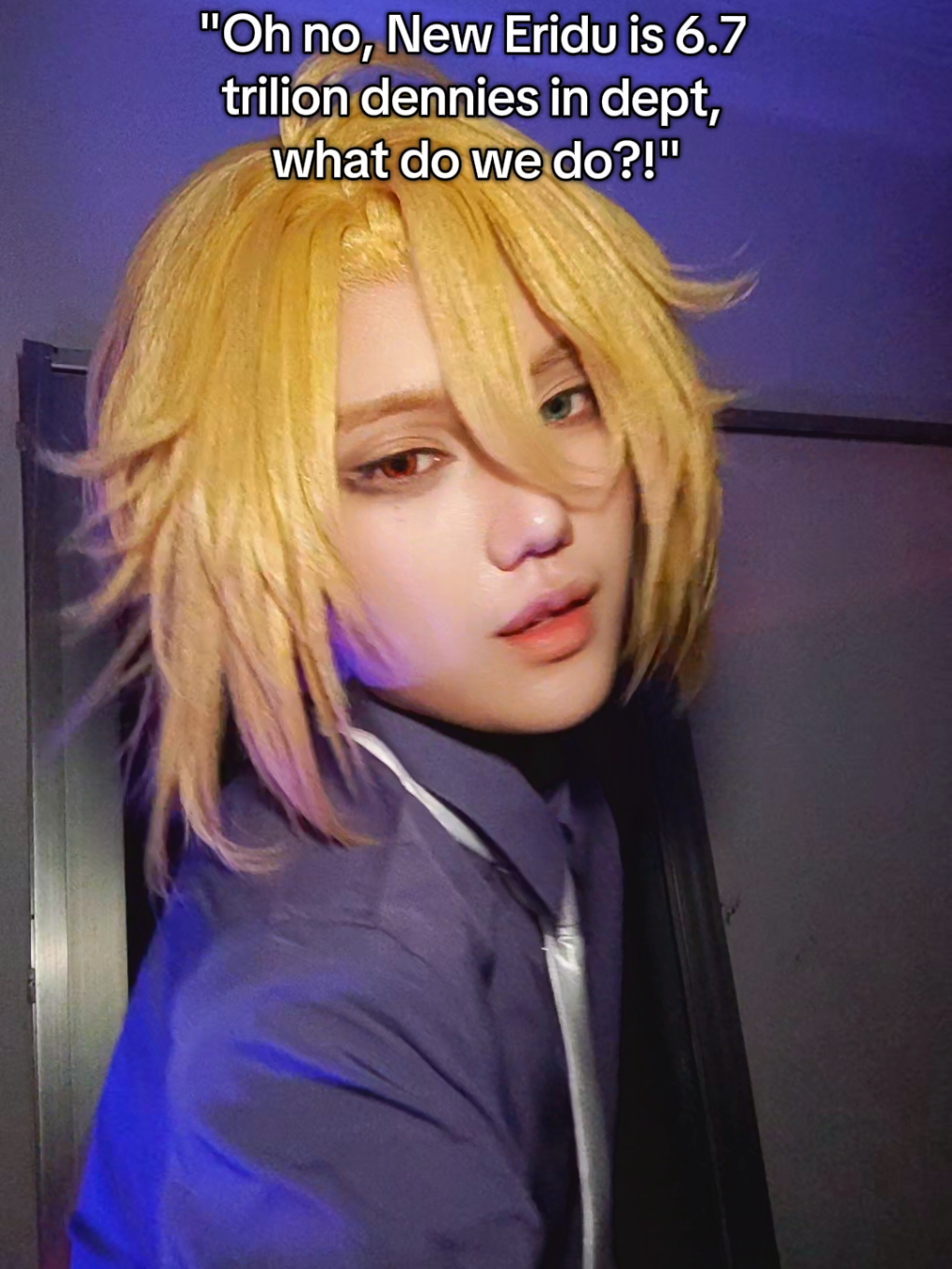 Nonchalantly behavior  #hugovlad #zzz #zenlesszonezero #cosplay #fyp 