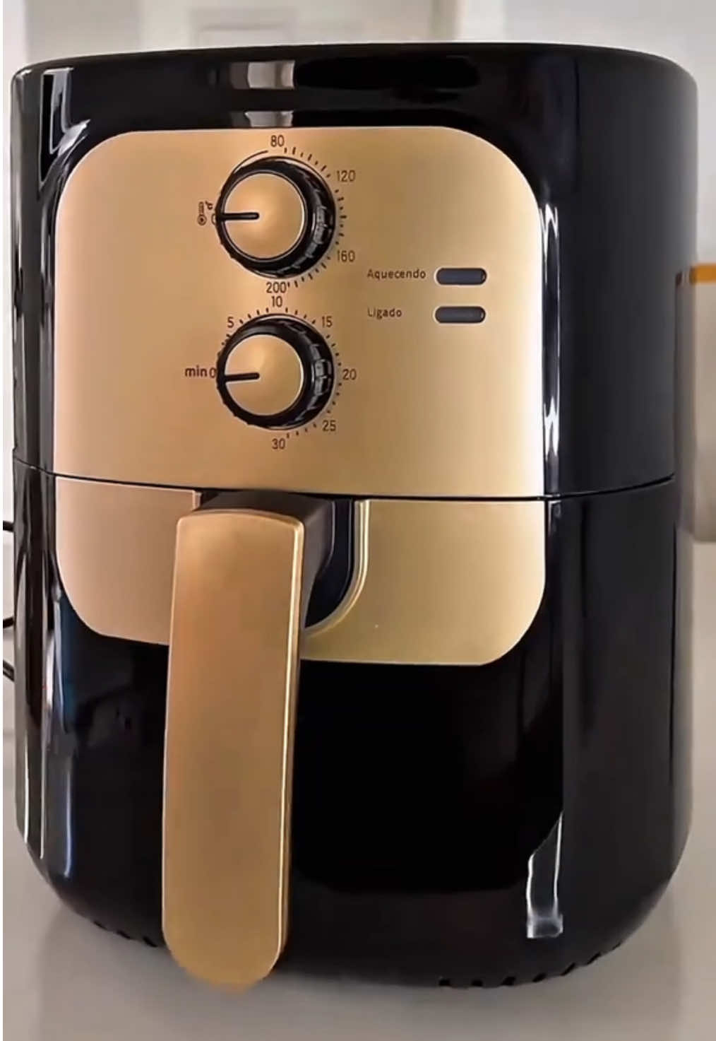 Fritadeira Elétrica Sem Óleo Air Fryer 5.5L Gaabor Jumbo Family 1400w 127V ou 220V Vintage ##airfryer##casashopee##creatorsearchinsight#promocion##virginiafonceca 