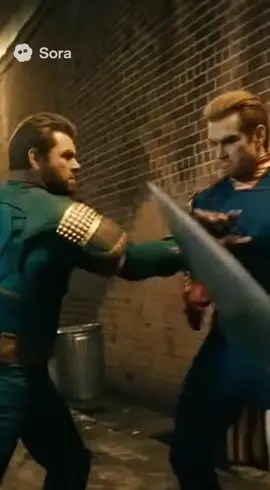 Homelander vs Temp V super soldier. #theboys #honelander #soldierboy #captainamerica #genv 