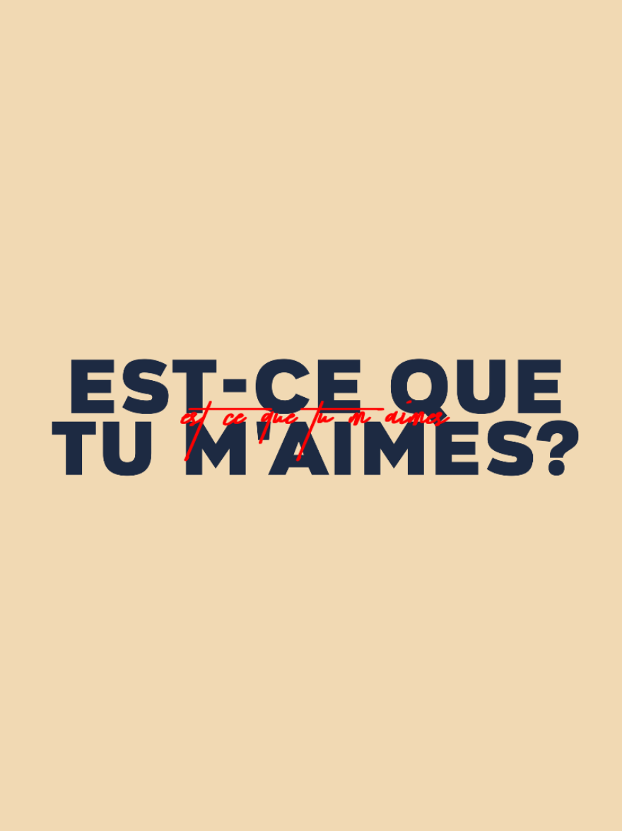 est-ce que tu m'aimes >> #aesthetic #lyrics #fyp 