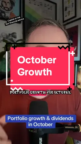 October was one of the best months I’ve ever had for growth, and with some nice dividends thrown in too, I’m pretty happy.  This is not investment advice. When investing, your capital is at risk. Forecasts are not indicative of future performance. Terms and fees may apply.