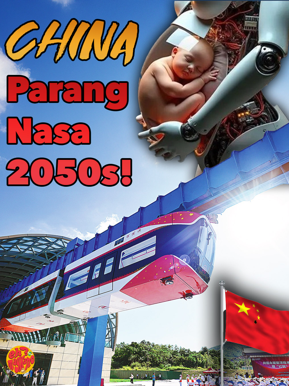 🇨🇳 𝐂𝐇𝐈𝐍𝐀: 𝗣𝗮𝗿𝗮𝗻𝗴 𝗡𝗮𝘀𝗮 𝟮𝟬𝟱𝟬𝘀 𝗡𝗮! Mindblown! 🤯