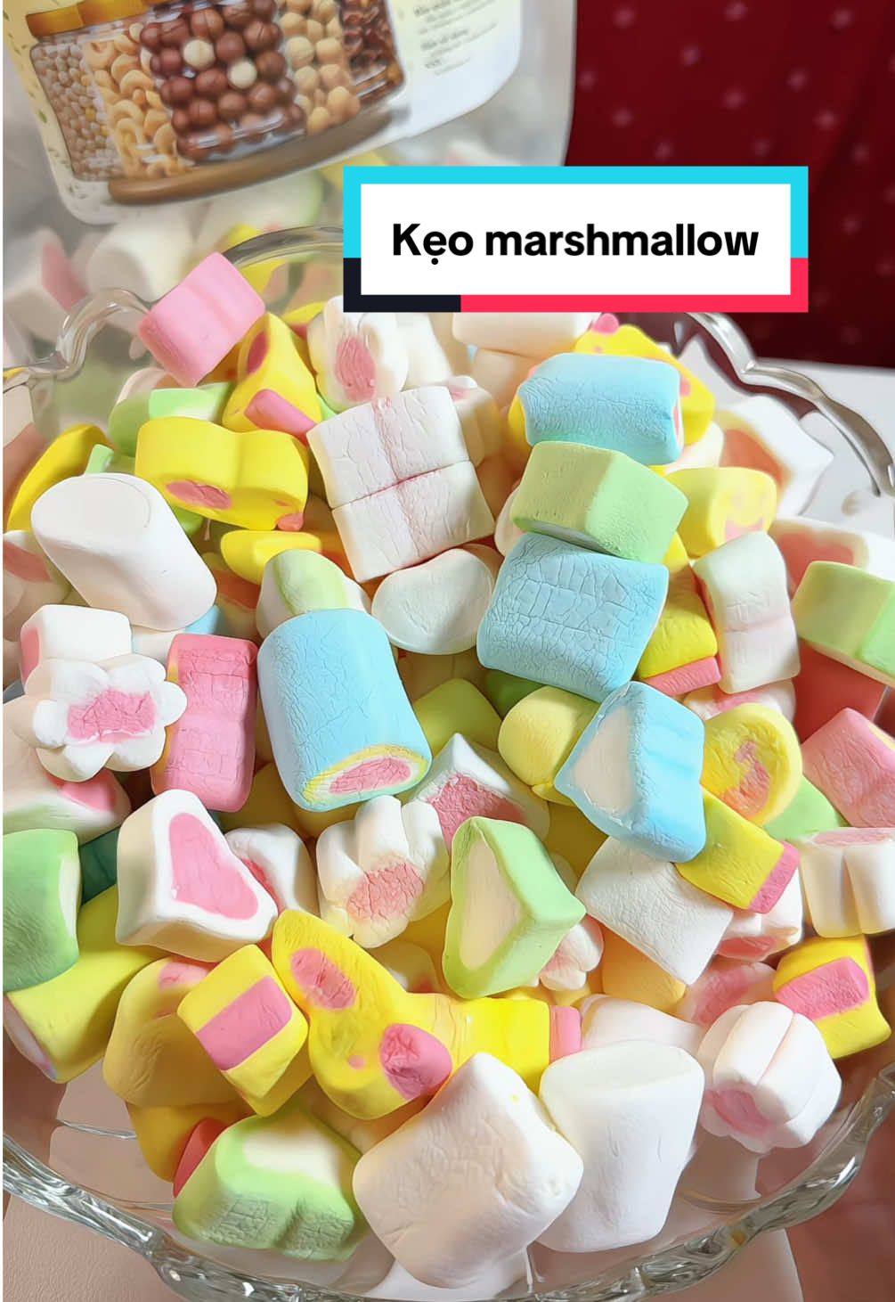 Trả lời @Chou Xà Bông marshmallow mã mới ăn ngon mà xinh vô cùng tận lun đó #marshmallow #keobonggon #keomarshmallow #anvat #anvattuoitho 